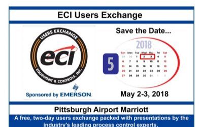 2018 ECI Users Exchange – Save the Date