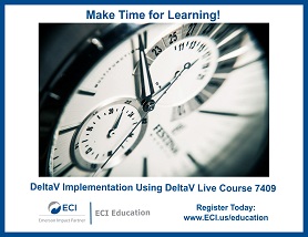 DeltaV Implementation Using DeltaV Live Course 7409